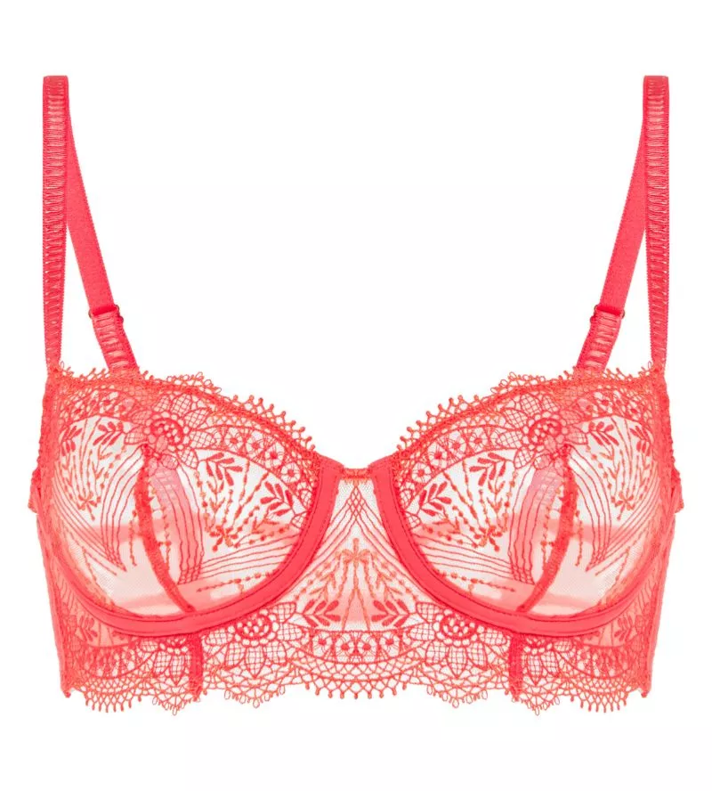 Soutien gorge corbeille Allure Rouge Coralia