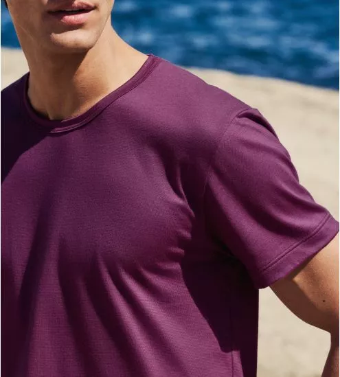 T- shirt homme RMX Sleep Holiday Mulberry Red