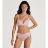 Slip bords satin Cate Frappé Rose Pink