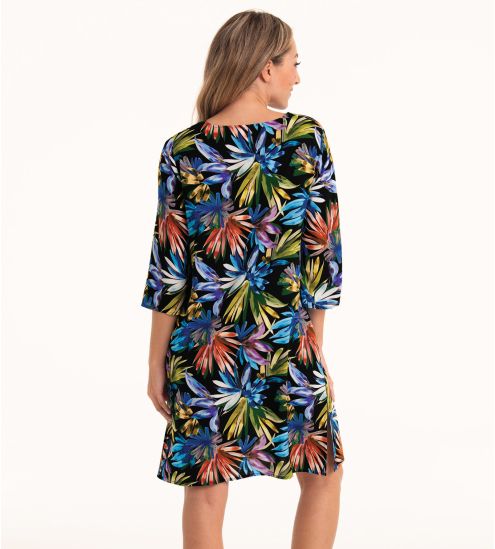 Sommerkleid 3/4 gedruckter...