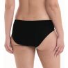 Slip de bain femme taille haute NOIR