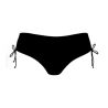 Slip de bain coulissant pour femme NOIR