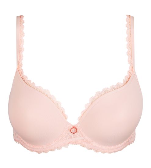 Soutien gorge à coques coeur Jadei Glossy Pink