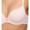Soutien gorge à coques coeur Jadei Glossy Pink