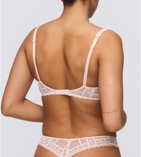 Soutien gorge push up Jadei Glossy Pink