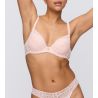 Soutien gorge push up Jadei Glossy Pink