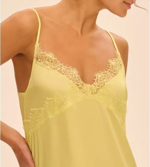 Summer yellow secret satin...