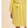Kimono Satin Secrets Jaune d'Été