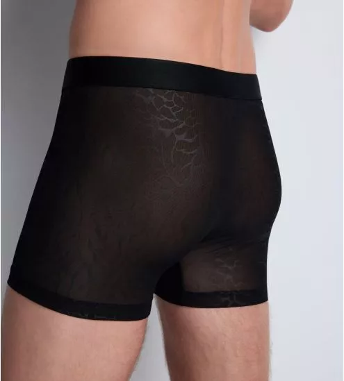 Boxer homme en tulle Light Ink
