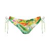 Bas de maillot de bain réglable vert tropical
