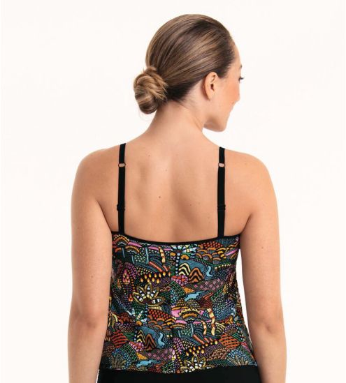 Haut de tankini imprimé pour prothèses