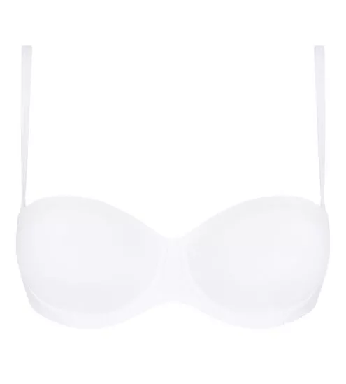 Soutien gorge bandeau coques (bonnets B,C) New Apesanteur Blanc