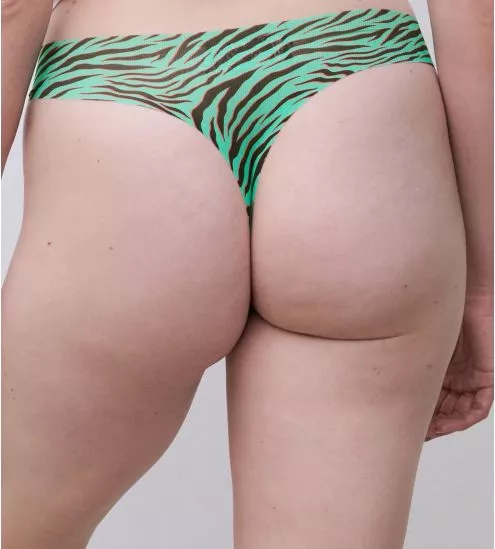 String Pulpies Zèbre Emeraude