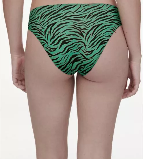 Slip brésilien Pulpies Zèbre Emeraude