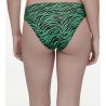 Slip brésilien Pulpies Zèbre Emeraude