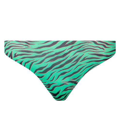 Slip brésilien Pulpies Zèbre Emeraude
