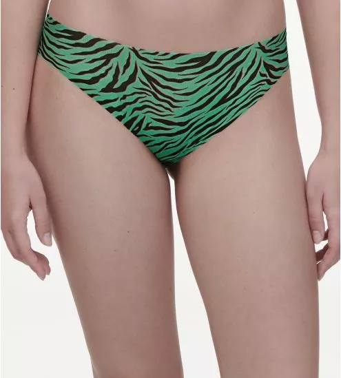 Slip brésilien Pulpies Zèbre Emeraude