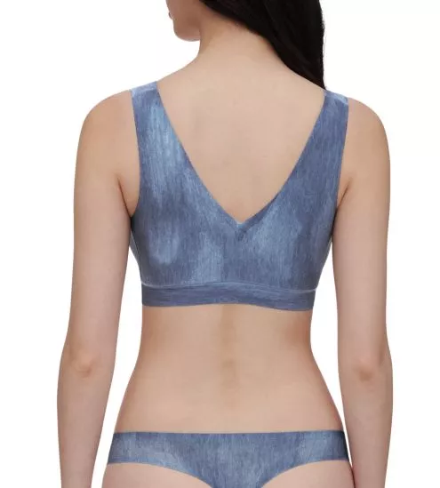 Bralette Sofstretch blue jeans