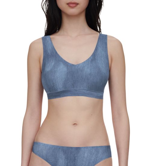 Bralette Sofstretch Jean Bleu