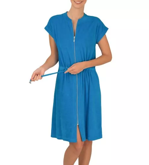 Robe zippée en éponge Caribic