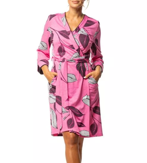 Robe de chambre légère Fuchsia