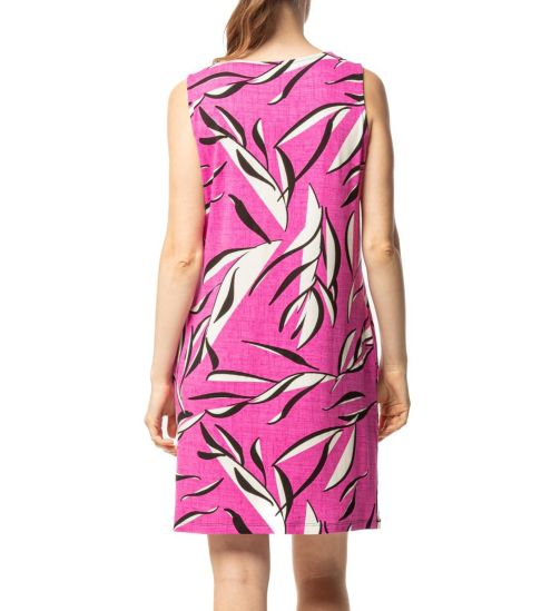 Robe sans manches à motifs Violet