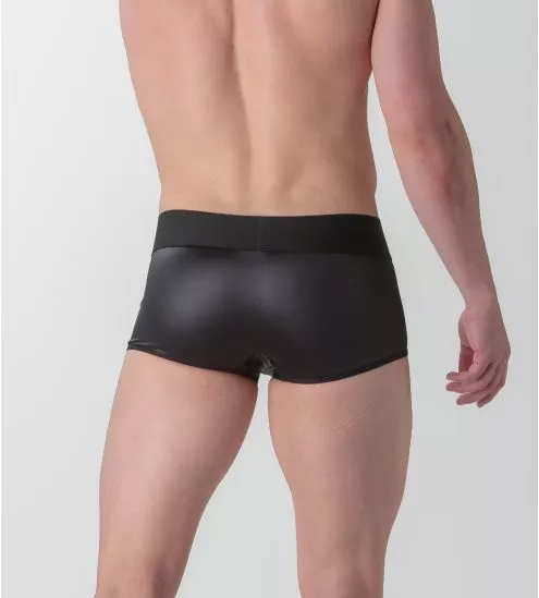 Boxer effet cuir Night Universe Noir