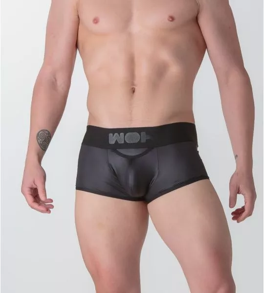Boxer effet cuir Night Universe Noir