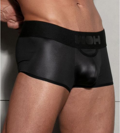 Boxer effet cuir Night Universe Noir
