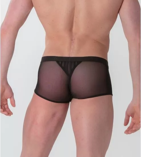 Boxer en tulle Personnal Allure Noir