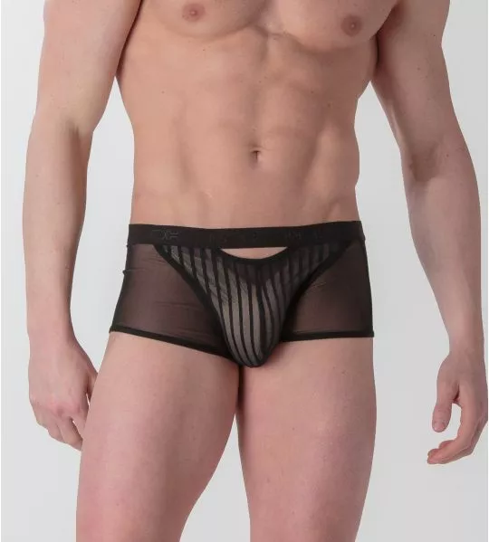 Boxer en tulle Personnal Allure Noir