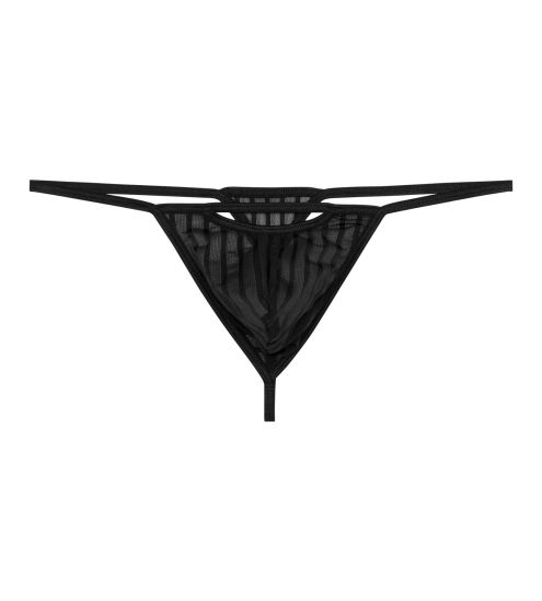 G-string en tulle Personnal Allure Noir