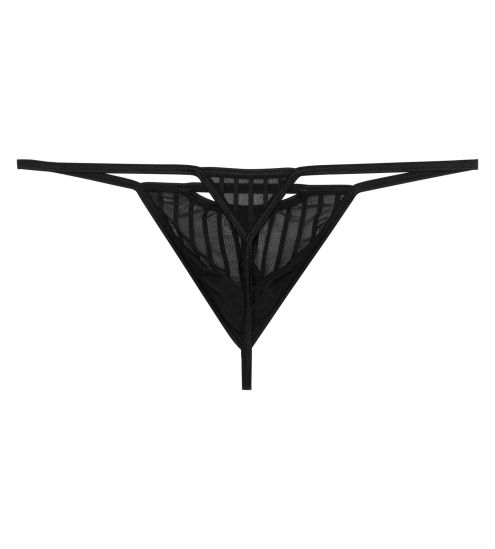 G-string en tulle Personnal Allure Noir