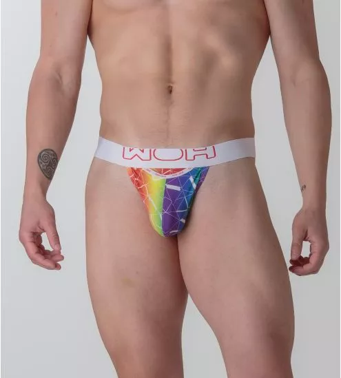 G-string Sexy Fun imprimé multicolore