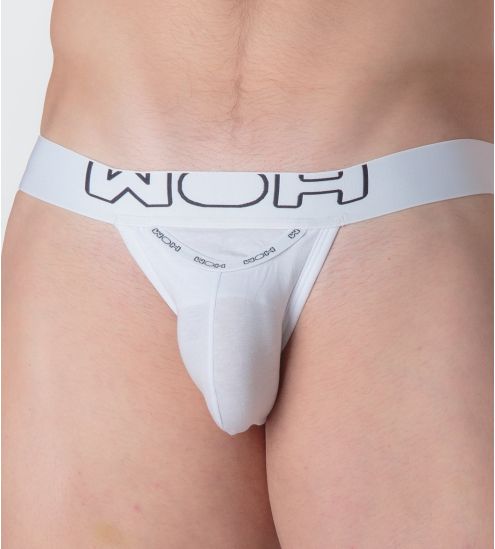 Tanga homme ceinture large Sexy Fun Blanc