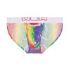 Tanga homme ceinture large Sexy Fun imprimé multicolore