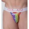 Tanga homme ceinture large Sexy Fun imprimé multicolore