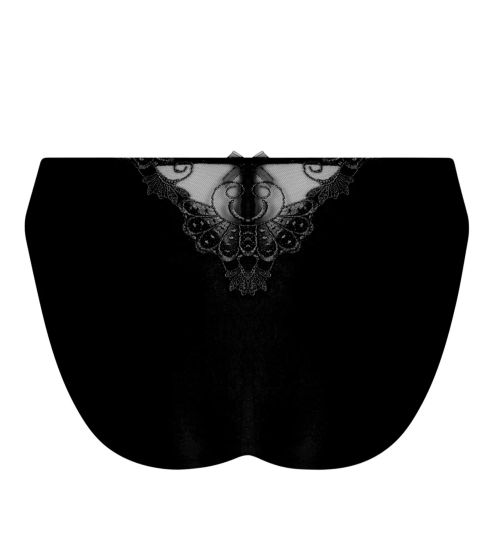 Slip fantaisie Dressing Floral NOIR