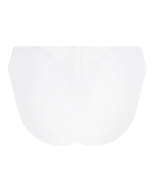 Slip fantaisie Dressing Floral BLANC