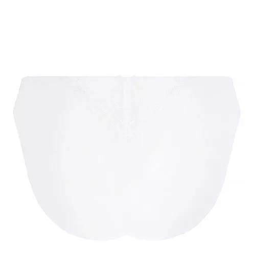 Slip fantaisie Dressing Floral BLANC