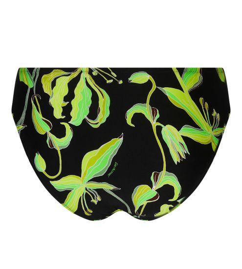 Bas de maillot de bain noir/vert Fleur de Nuit Nuit Luciole