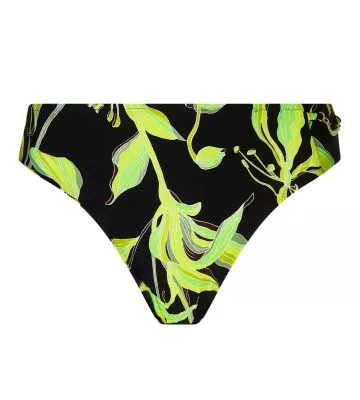 Bas de maillot de bain noir/vert Fleur de Nuit Nuit Luciole