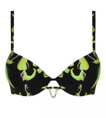Haut de maillot de bain coques progressives Fleurs de Nuit Nuit Luciole