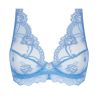 Soutien gorge Glam bleu Azur Sublime en dentelle