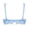 Soutien gorge Glam bleu Azur Sublime en dentelle