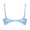 Soutien gorge push up bleu Azur Sublime en dentelle