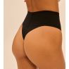 String gainant taille haute Noir Story