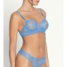 Soutien gorge armatures bleu Azur Sublime en Dentelle