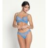 Soutien gorge armatures bleu Azur Sublime en Dentelle