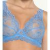Soutien gorge Glam bleu Azur Sublime en Dentelle